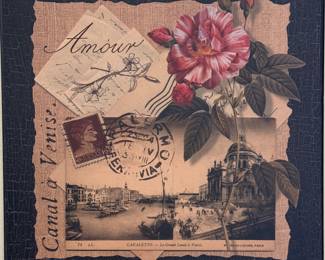 "Amour Venice" Wall Art