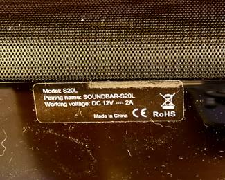 Wireless Bluetooth Soundbar with Remote for TV or Phone by Veatool