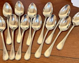 Set of 12 Cromargin 5 O'clock Spoons from Germany