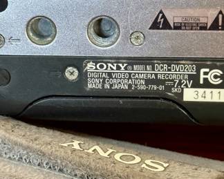 Sony DCR-DVD203 DVD/RW Handicam