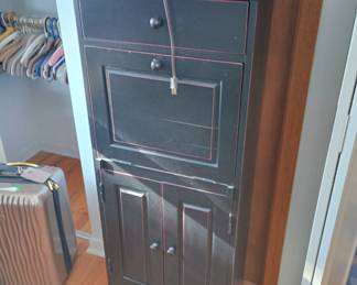 Drop front  sec'y cabinet 