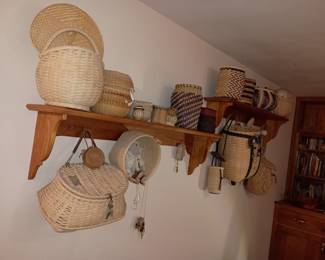 Hand crafted baskets
