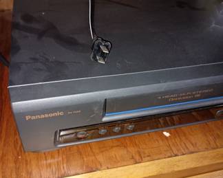 Panasonic VHS  player