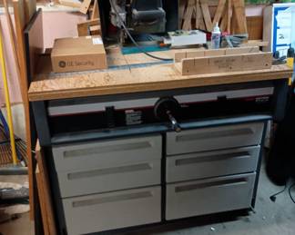 Radial arm saw  cabinet 