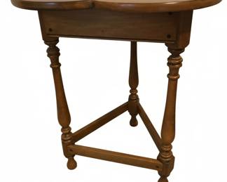 Ethan Allen American Dimensions Maple Dropleaf Accent Table fourth image