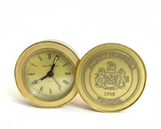 Selco or Time County of Fairfax Virginia Alarm Clock fourth image