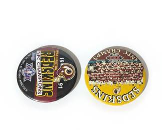 Washington Redskins NFC Championship Commemorative Buttons second image