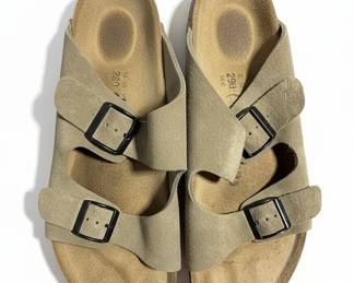Birkenstock Arizona Suede Sandals Taupe second image