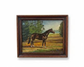 Original Oil Painting of a Horse by Claudia Lynn third image