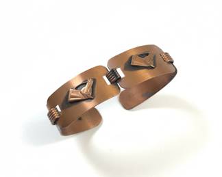 Vintage Renoir Copper Horse Head Bracelet second image