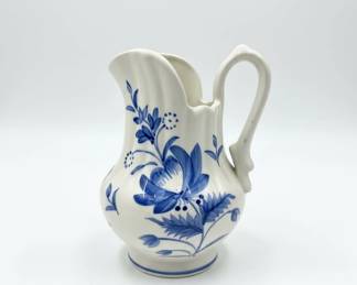Winterthur Blue Flower Pitcher fourth image