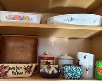 Assorted Kitchenware, including Tupperware and Decorative Storage second image