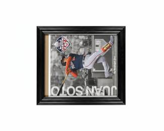 Juan Soto World Series Champions Washington Nationals Framed Newspaper Print second image