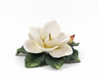 Capodimonte Porcelain Magnolia Flower fourth image