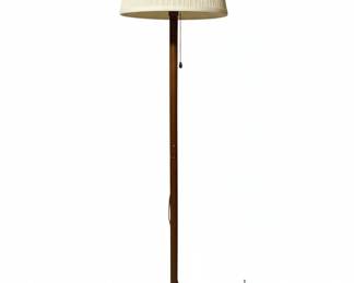 Vintage Frances Elkins Style Ratchet Floor Lamp fourth image