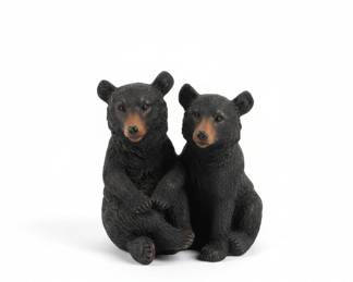 Collection of Bear Figurines, including Candle Holders and a Candy Dish sixth image