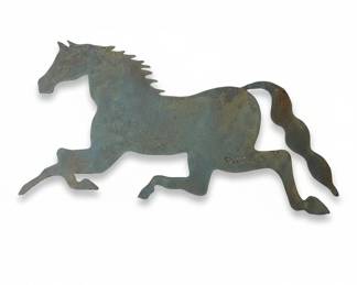 Rittman Metal Horse Silhouette Wall Art fourth image