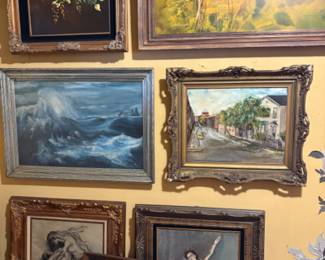 original oil paintings by Richard Pozner