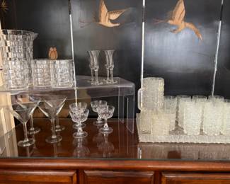 lots of fun vintage barware