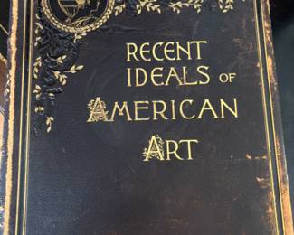"Recent Ideals of American Art" 1890 book