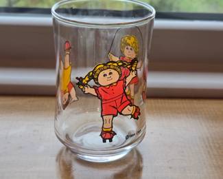 Vintage Cabbage Patch Girls Glass