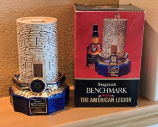 American Legion 57th National Convention Seagrams Decanter In Box