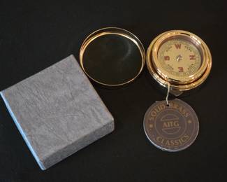 AITG Solid Brass Classic Compass