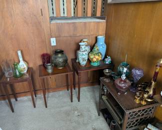 High quality vases, glassware