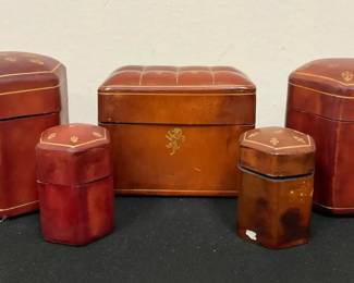 05 Italian Leather Gaming Boxes