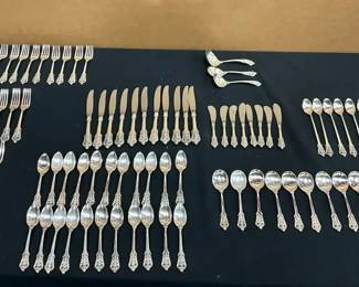 Wallace Sterling Silver Silverware Set