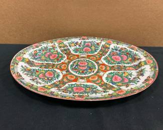 Chinese Rose Medallion Large Platter