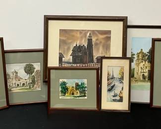 Arthur Batureau Lithographs And Friends