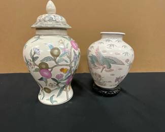 Vintage Chinoiserie Vases