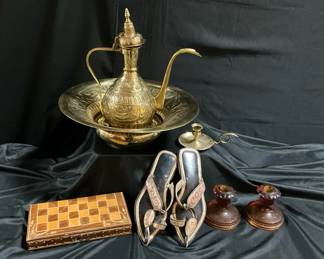 Middle Eastern Brass Decor More