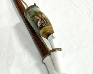 Porcelain Tobacco Pipe