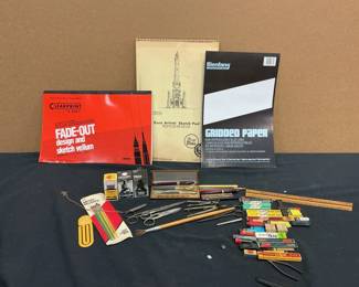 Vintage Sketch Supplies