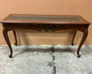 Glasstop Entry Table