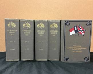 North Carolina Regiments Books