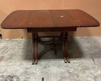 Drexel Drop Leaf Lyre Table