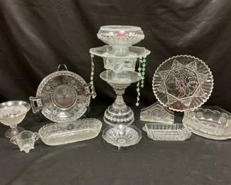 Crystal Clear Dishware Decor