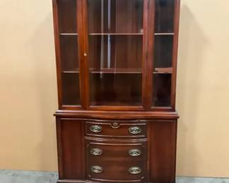 Mahogany Revival Cabinet