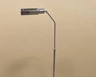 Tall Silver Lamp