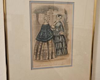 GODEY'S UNRIVALLED COLORED FASHIONS