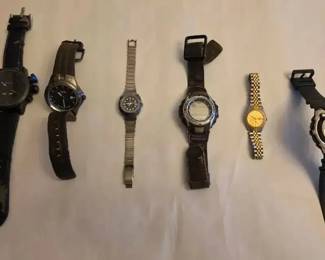 EFF196 - Collection Of Watches (6) Seiko, Casio, Timex, Rado & More