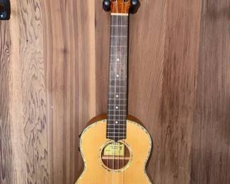 EFF034 Lanikai 6-Stringed Electric Ukulele with Wall Mount