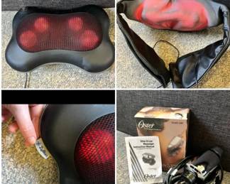 EFF117 Set Of 3 Neck & Back Massagers That Work Great!