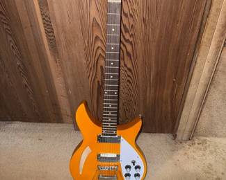 EFF063 Electric Guitar with Ground Stand