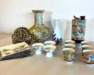 EFF026 Japanese Sake Sets And Decor 