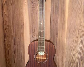 EFF038 Oscar Schmidt Electric Ukulele with Wall Mount