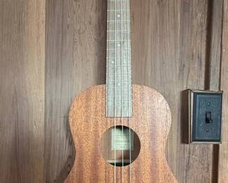 EFF028 Caramel Electric Ukulele with Wall Mount